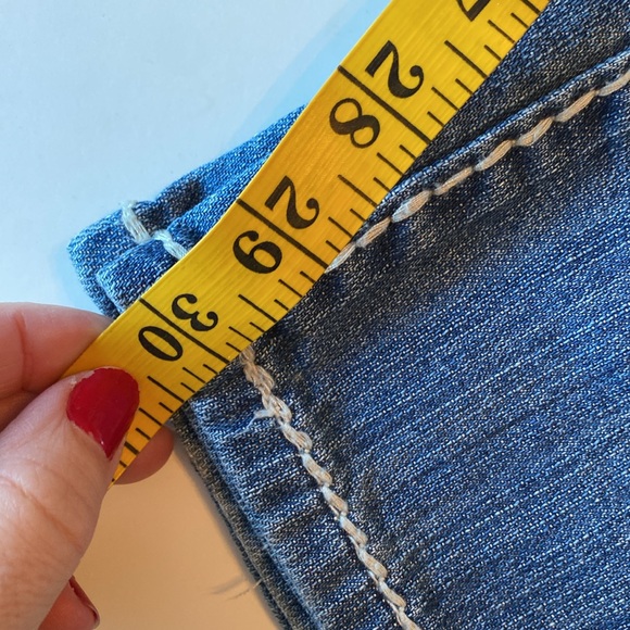 Almost Famous Low Rise Distressed Faded Skinny Ankle Jeans - Picture 9 of 9